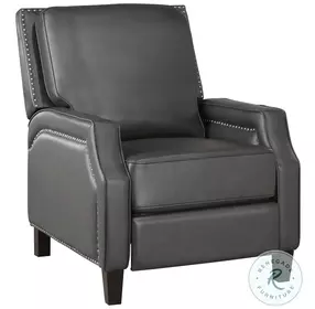 Berenson Gray Push Back Recliner