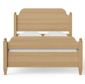 Pure Maple Natural Queen Poster Bed