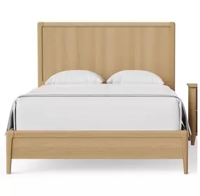 Nordhaven Clear Maple King Panel Bed
