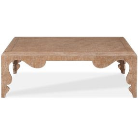 Sophia Brown Rectangular Cocktail Table