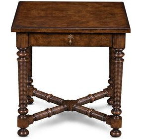 Owen Brown Square Side Table