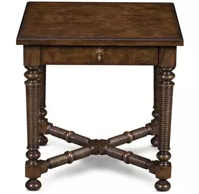 Owen Brown Square Side Table