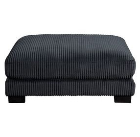 Traverse Black Ottoman