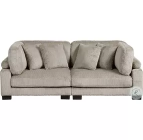 Traverse Taupe 90' Loveseat