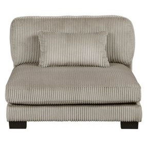 Traverse Taupe Armless Chair