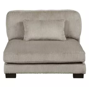 Traverse Taupe Armless Chair
