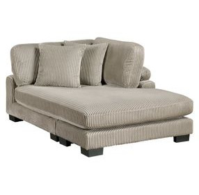 Traverse Taupe Reversible Chaise