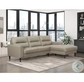 Lewes Latte 2 Piece RAF Sectional