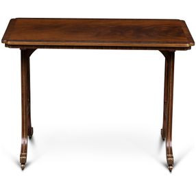 Marlon Brown Rectangular Side Table