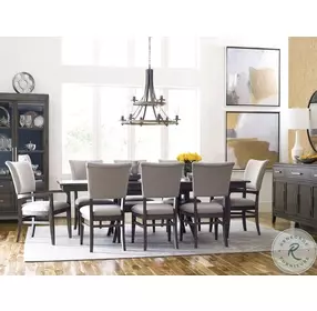 Cascade Dillon Sable Trestle Extendable Dining Room Set