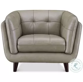 Sorella Chico Slate Top Grain Leather Chair