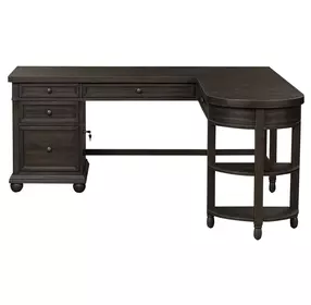 Autumn Haven Chalkboard 3 Piece Desk Set with USB Charging