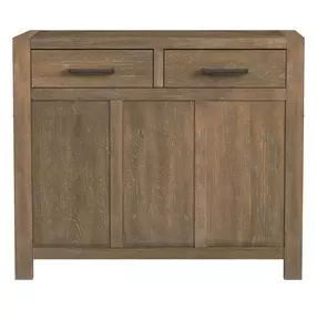 Flex Sandbar Oak Server with USB Charging