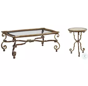 Aria Bronze Occasional Table Set
