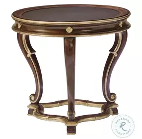 Majorca Mahogany Wood End Table