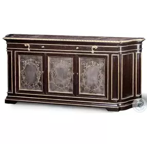 Piazza San Marco Spanish Madeira Marble And Old World Orleans Credenza