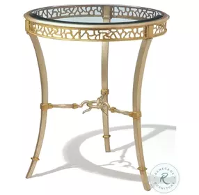 Bolero Venetian Gold Chairside Table