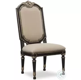 Piazza San Marco Champagne Gold Side Chair