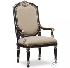 Piazza San Marco Champagne Gold Arm Chair