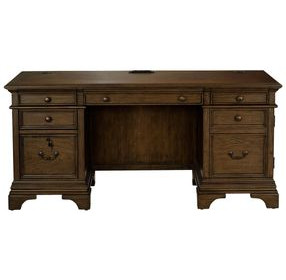 Hartshill Burnished Oak Credenza