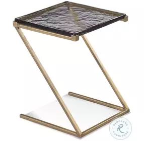 Corina Gold And Cast Glass Scatter Table