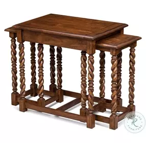 Serpentine Hand Planed Heavily Nesting Tables