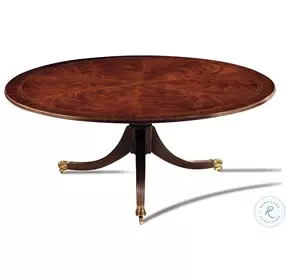 Armstrong Crotch Mahogany Cocktail Table