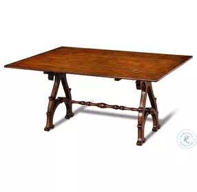 Meadow Crotch Mahogany Extendable Dining Table