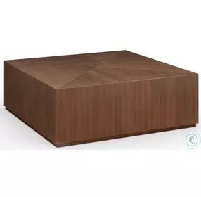 Bello Retro Walnut Square Cocktail Table
