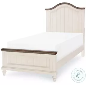 Brookhaven Youth Vintage Linen And Rustic Dark Elm Twin Panel Bed