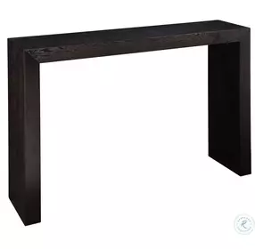 Arch Brown Console Table