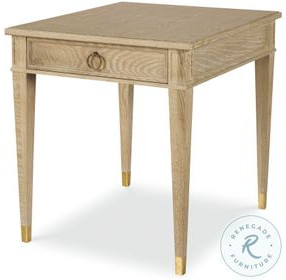 Maison '47 Blonde Cerused 1 Drawer Side Table