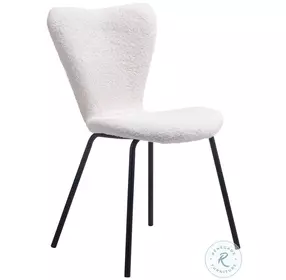 Thibideaux Ivory Stackable Dining Chair Set of 2