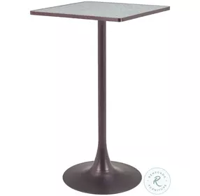 Spot Gray Square Bar Table