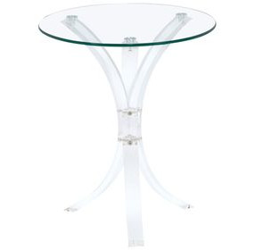 Emmett Clear Accent Table