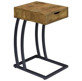 Troy Antique Nutmeg Accent Table