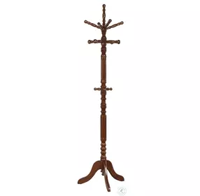 Achelle Tobacco 11 Hooks Coat Rack
