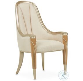 Villa Cherie Caramel Arm Chair Set of 2