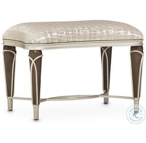 Villa Cherie Hazelnut Ottoman