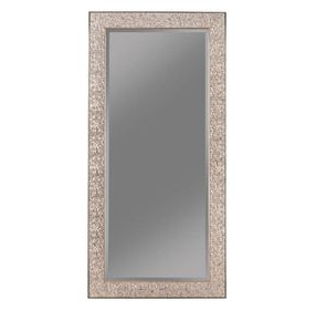 Rollins Silver Sparkle Floor Mirror