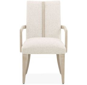 Lotus Bay Tusk Upholstered Dining Arm Chair
