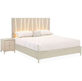 Lotus Bay Sand Panel Bedroom Set