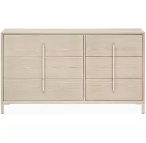 Lotus Bay Sand 6 Drawer Small Dresser