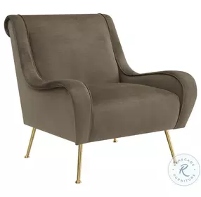 Ricci Truffle Accent Chair