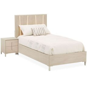 Ivory Cove Sand Yout Panel Bedroom Set