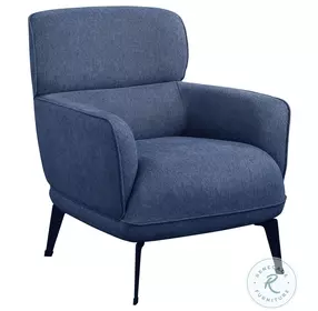 Andrea Blue Accent Chair