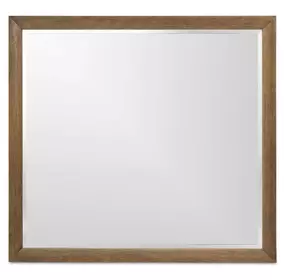 Portrait Sienna Brown Rectangular Wall Mirror