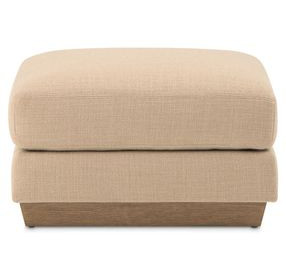 Portrait Toffee Square Ottoman