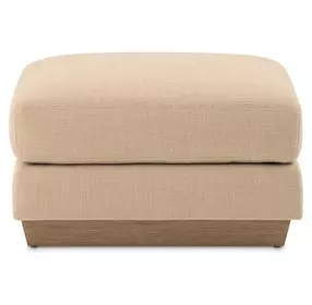 Portrait Toffee Square Ottoman
