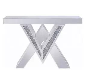 Noralie Silver 47" Rectangular Console Table